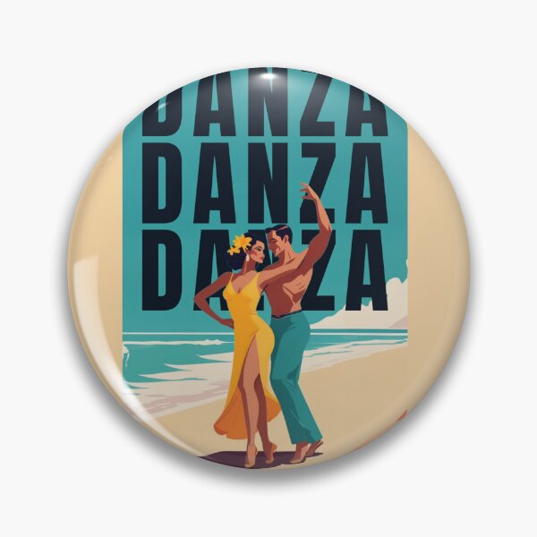 Item preview, DANCE DANCE BEACH LATIN COUPLE DESIGN DANCER GIF designed and sold by La Loca.
