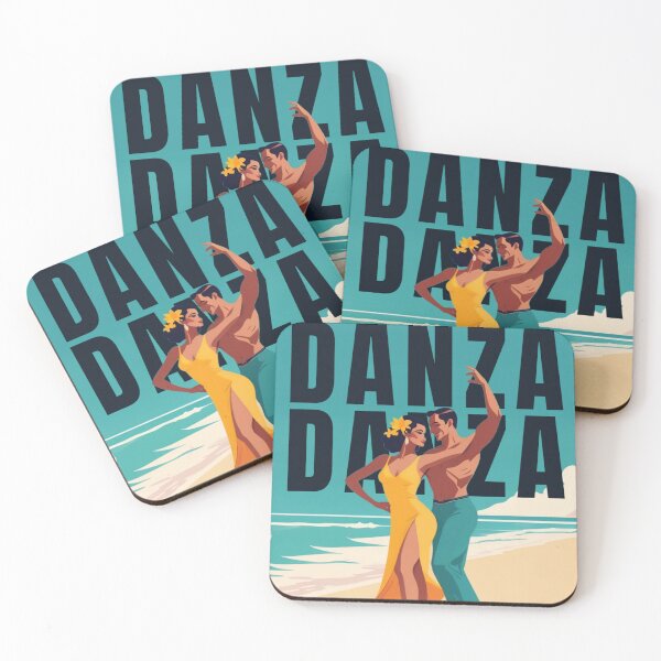 Item preview, DANCE DANCE BEACH LATIN COUPLE DESIGN DANCER GIF designed and sold by La Loca.