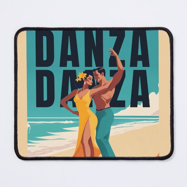 Item preview, DANCE DANCE BEACH LATIN COUPLE DESIGN DANCER GIF designed and sold by La Loca.