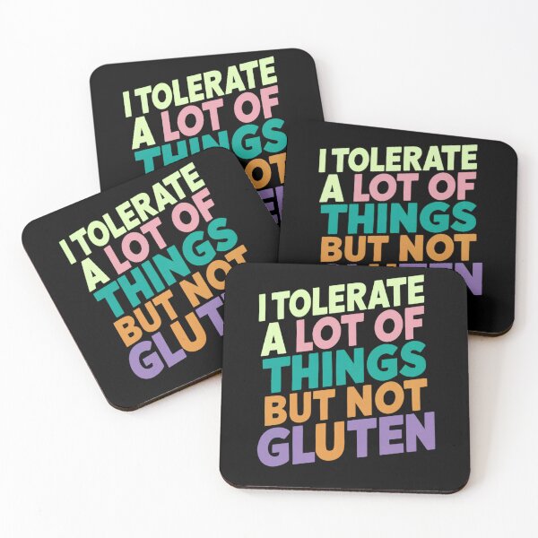 Item preview, Gluten Hates Me.  I Tolerate A Lot But Not Gluten designed and sold by gomofo1974.