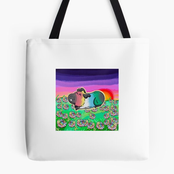 Item preview, Disability Pride Guinea Pig (with background) designed and sold by LouiEspoArt.