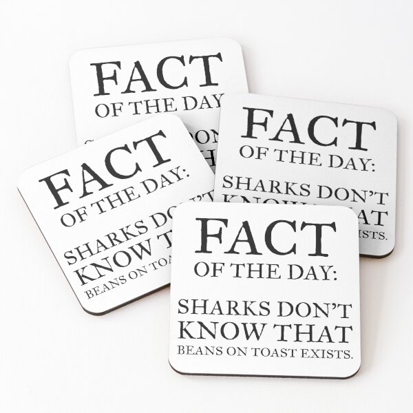 Item preview, Shark Facts designed and sold by digifun.