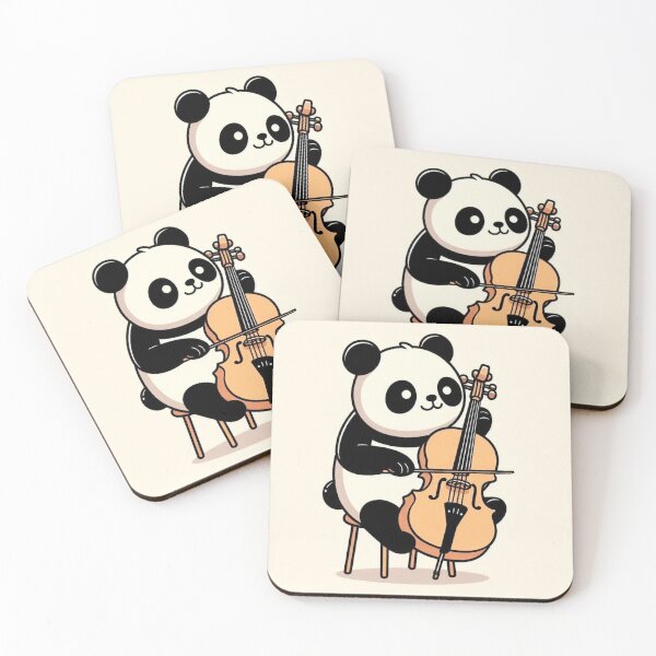 Artikelvorschau, Panda-Cellist entworfen und verkauft von ArtsyRexy.