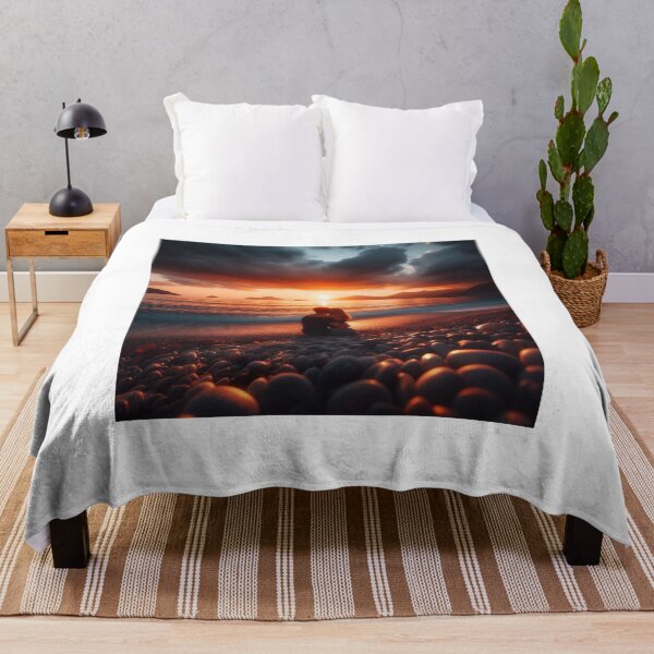 Item preview, Sunset of lovers on the beach designed and sold by Arko-iris.