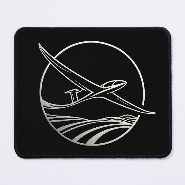 Item preview, Glider Plane Pilot Sailplane aerial floating soaring designed and sold by These_Prints.