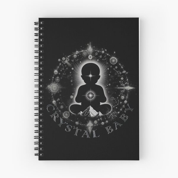 Item preview, Crystal Child, Crystal Baby, esotericism, spirituality, magic, energy, crystals, Indigo children designed and sold by CrisMor-Art.