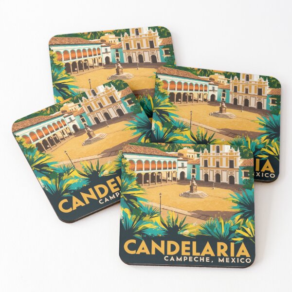 Item preview, Candelaria Campeche Mexico Vintage Travel Tourism  designed and sold by TravelersGems.