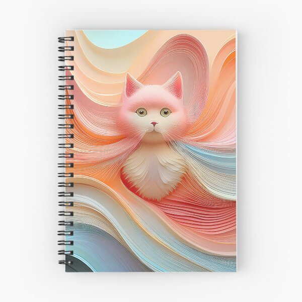 Item preview, “Feline update in the wavy region” designed and sold by Tecno-Art-Land.