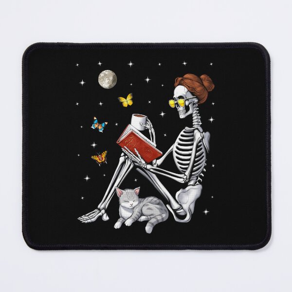 Item preview, Skeleton Book Lover designed and sold by underheaven.