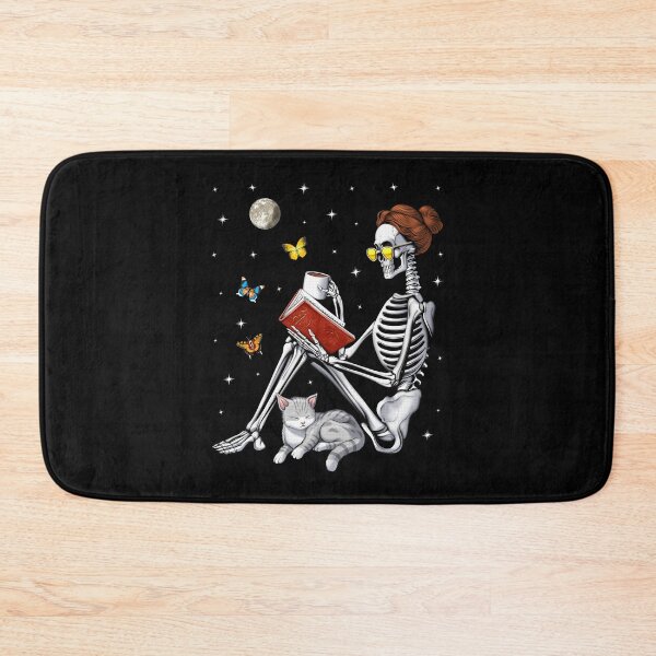 Item preview, Skeleton Book Lover designed and sold by underheaven.