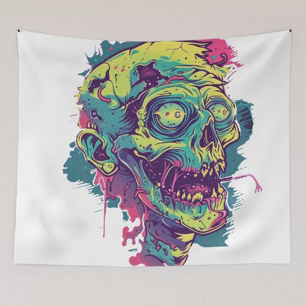 Item preview, Retro Zombie designed and sold by nomiraclehere.