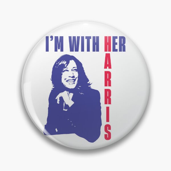 Item preview, I'm With Her Harris 2024 designed and sold by kjanedesigns.