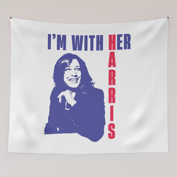 Item preview, I'm With Her Harris 2024 designed and sold by kjanedesigns.