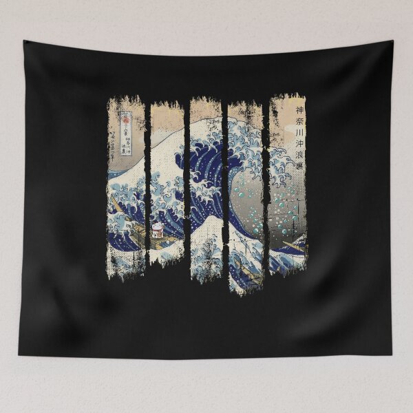 Item preview, The Great Wave off Kanagawa designed and sold by CasmariaOnlineShop -.