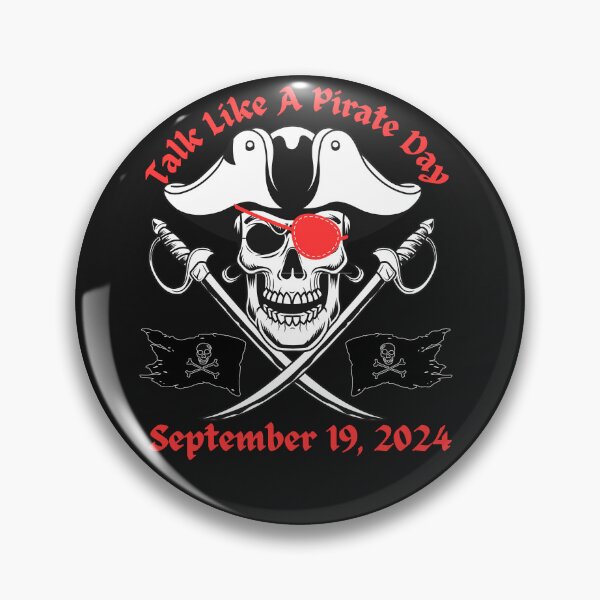 Item preview, Talk Like A Pirate Day, September 19, 2024 designed and sold by AlienOccupation.