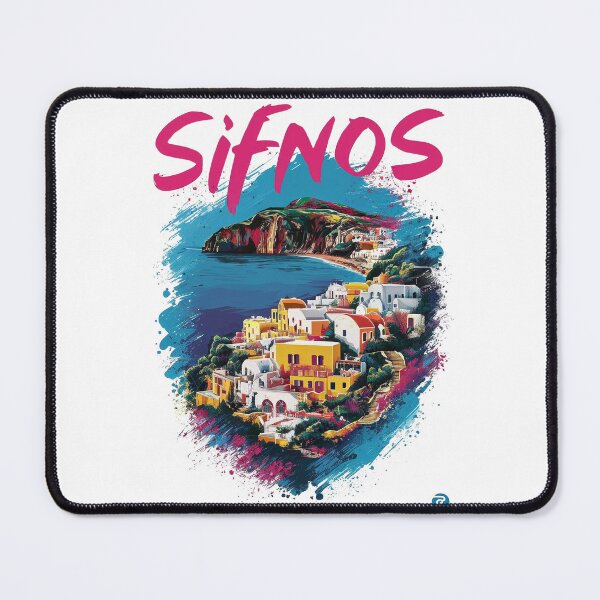 Item preview, Sifnos Island in Greece! Hellas! Vibrant And Colorful! designed and sold by Zibis09.