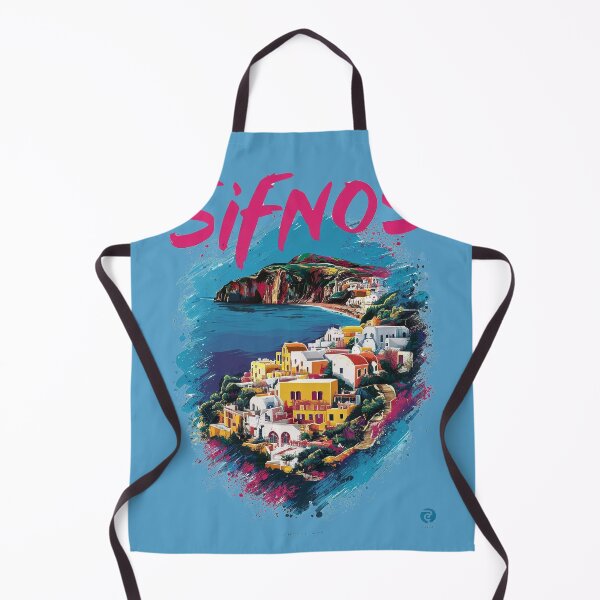 Item preview, Sifnos Island in Greece! Hellas! Vibrant And Colorful! designed and sold by Zibis09.
