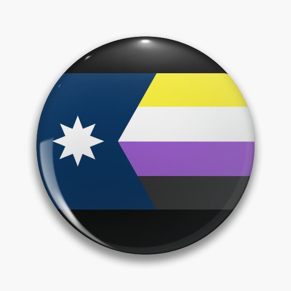 Item preview, Nonbinary Pride Minnesota State Flag designed and sold by OneTiredArtist.
