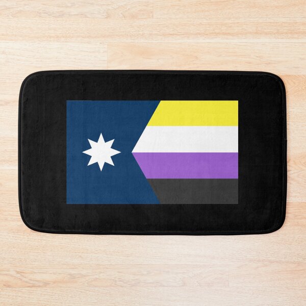 Item preview, Nonbinary Pride Minnesota State Flag designed and sold by OneTiredArtist.