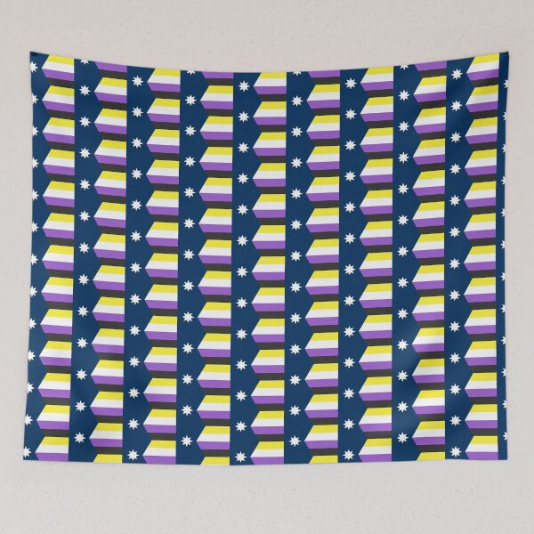 Item preview, Nonbinary Pride Minnesota State Flag designed and sold by OneTiredArtist.