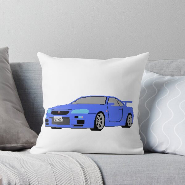 Artikelvorschau, Nissan GT-R R34 Pixel entworfen und verkauft von Bublifuk6410.