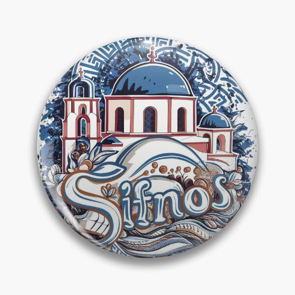 Item preview, Sifnos Island in Greece! Hellas! Vibrant And Colorful! designed and sold by Zibis09.