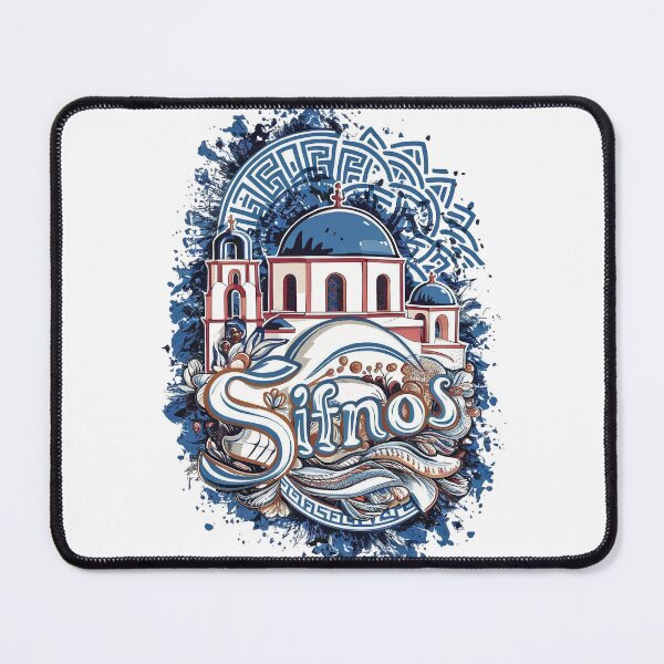 Item preview, Sifnos Island in Greece! Hellas! Vibrant And Colorful! designed and sold by Zibis09.