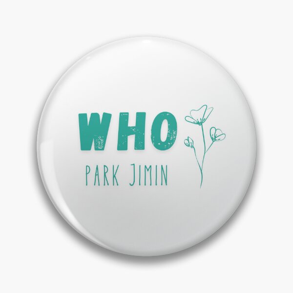 Item preview, Who Park Jimin Flower designed and sold by MintMochaMatcha.