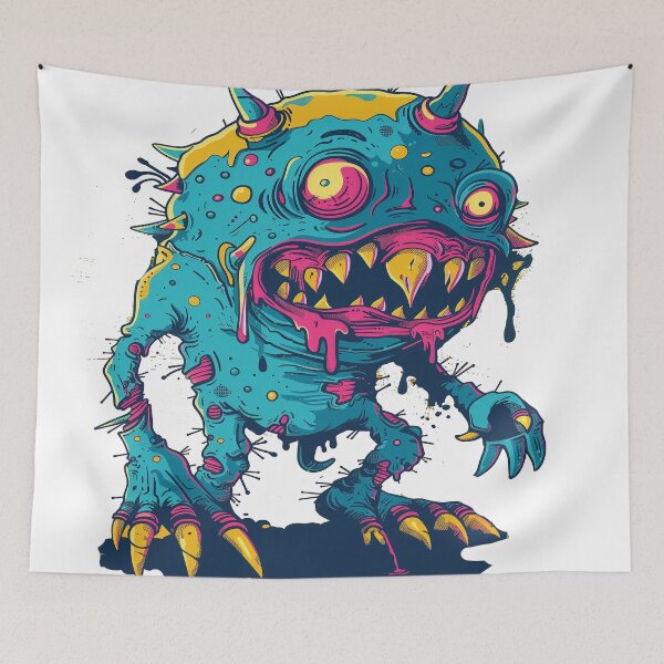 Item preview, Retro Zombie designed and sold by nomiraclehere.
