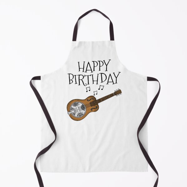Item preview, Resonator Guitar Happy Birthday Guitarist Musician designed and sold by doodlerob.