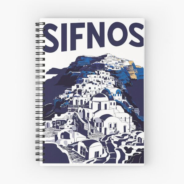 Item preview, Sifnos Island in Greece! Hellas! Vibrant And Colorful! designed and sold by Zibis09.