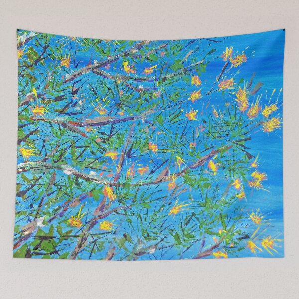 Item preview, "Sily oak" an original acrylic painting by Geoff Hargraves designed and sold by Geoff Hargraves Artist.