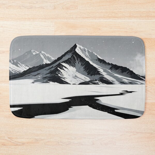 Item preview, Minimalistic Mountainscape Design designed and sold by NanoMalistic.