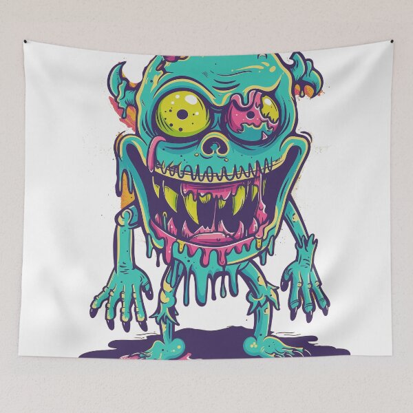 Item preview, Retro Zombie designed and sold by nomiraclehere.