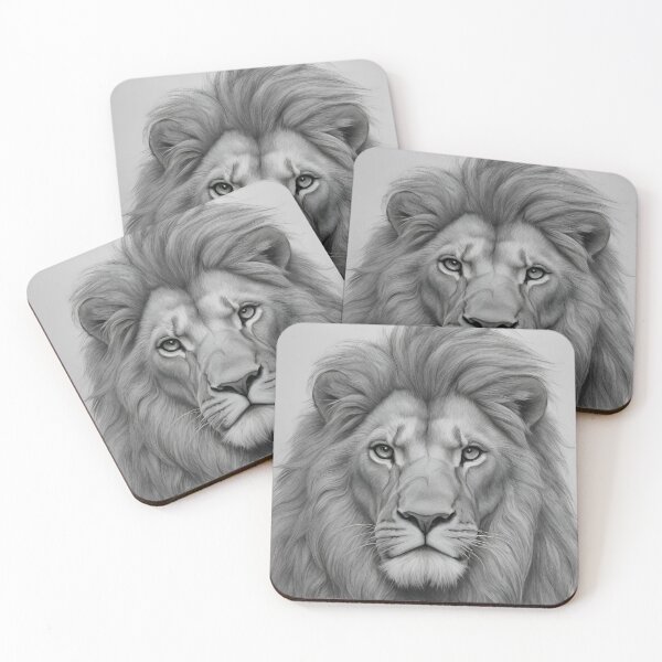Item preview, The Majestic Lion Sketch designed and sold by DesignsCreative.