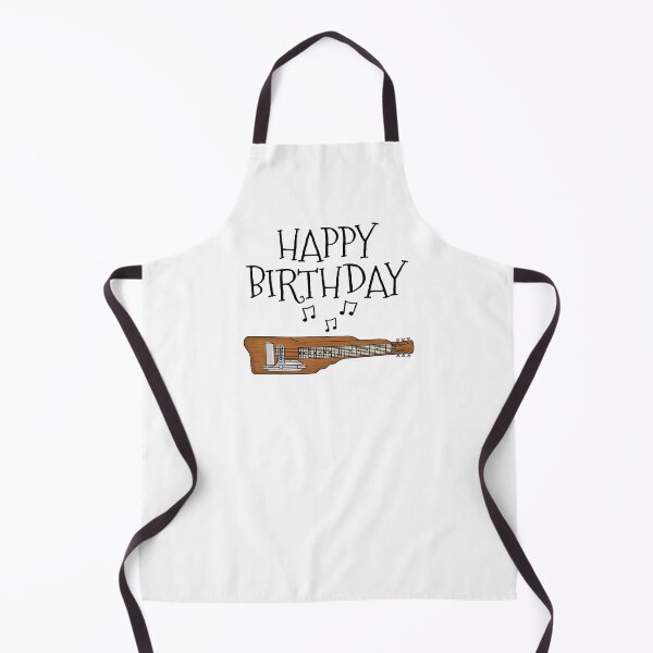 Item preview, Lap Steel Guitar Happy Birthday Slide Guitarist Musician designed and sold by doodlerob.