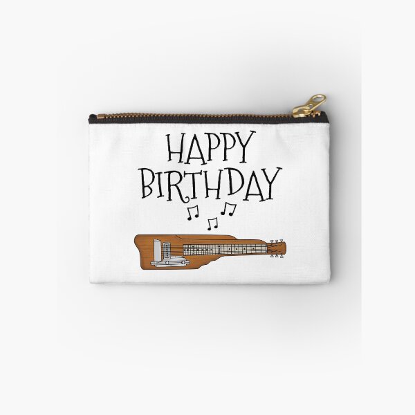 Item preview, Lap Steel Guitar Happy Birthday Slide Guitarist Musician designed and sold by doodlerob.