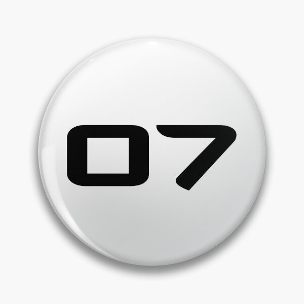 Item preview, 07, seven, black, couter strike designed and sold by Numbers-Art.