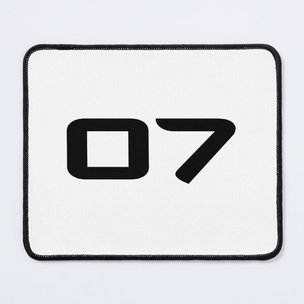 Item preview, 07, seven, black, couter strike designed and sold by Numbers-Art.