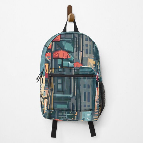 Item preview, Rainy Night In The City, Design An Artwork Of A Bustling City Street In The Rain designed and sold by WATERDUST.