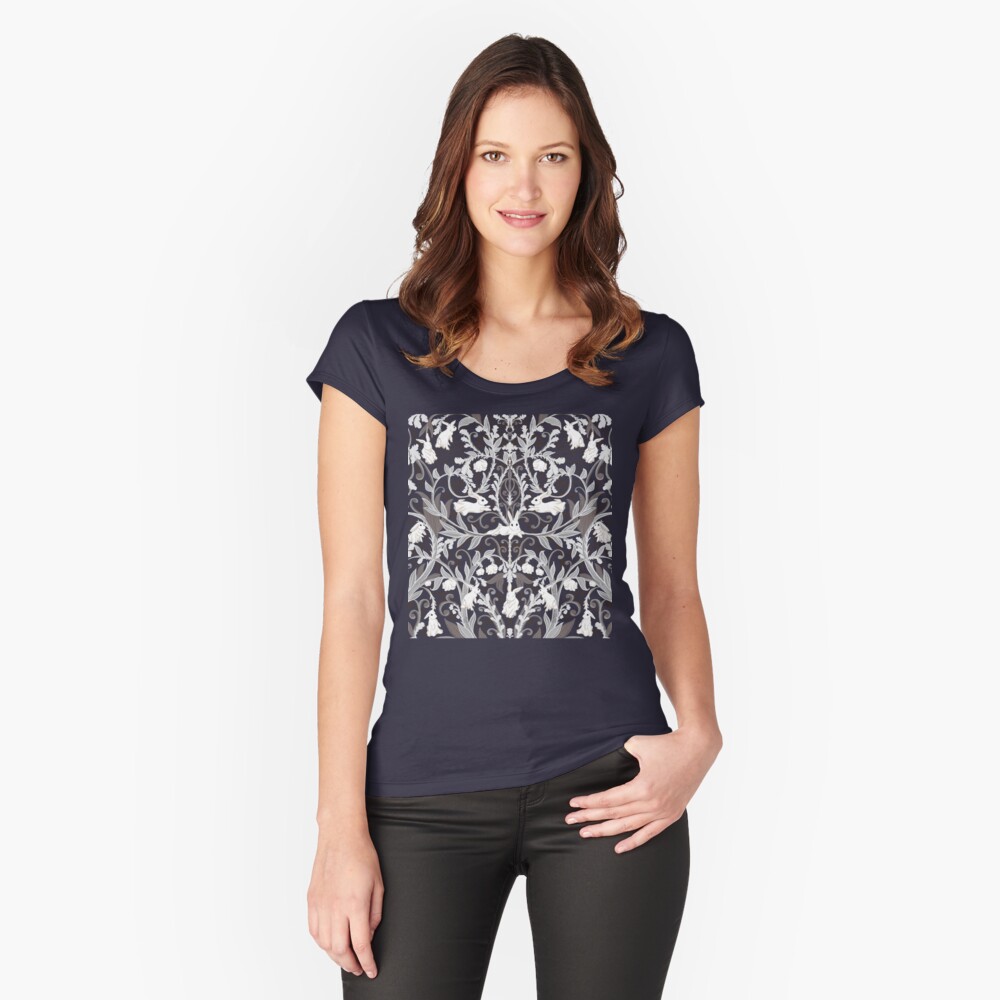 Item preview, Fitted Scoop T-Shirt designed and sold by tinaschofield.