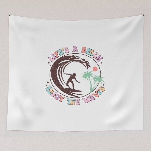 Item preview, Life's a Beach: Surfing Vibes designed and sold by Moad Fahim.