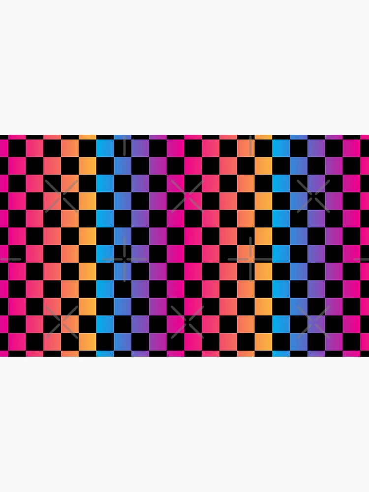 Thumbnail 4 of 4, Coffee Mug, Retro Multicolored Checkered designed and sold by Inspired Life Creative.