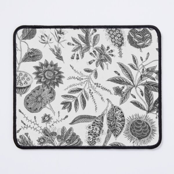 Item preview, Vintage Black and White Botanical Print designed and sold by Piccolo Fiore Prints.