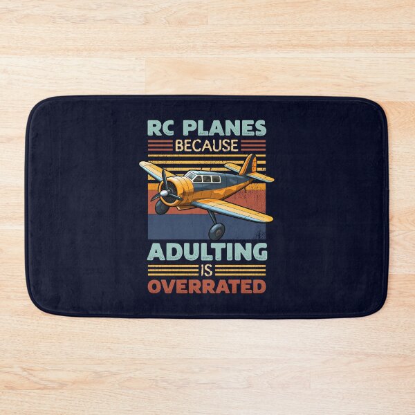 Item preview, Stylish and Vibrant RC PLANES – BECAUSE ADULTING IS OVERRATED Distressed Grunge Classic Vintage Sunset RC Planes Enthusiast Design designed and sold by zenturtlemerch.