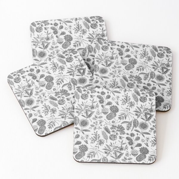 Item preview, Vintage Black and White Botanical Print designed and sold by Piccolo Fiore Prints.