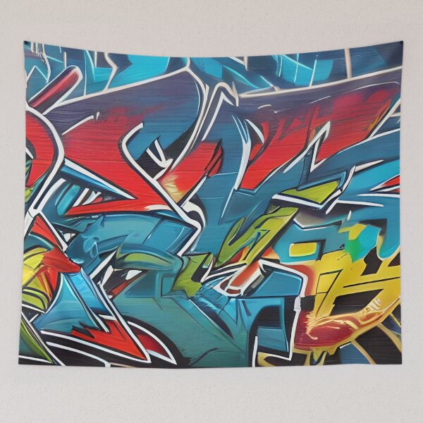 Item preview, Urban Street Art – Bold Abstract Modern Graffiti Design | 215 designed and sold by City Graffix Design Co..