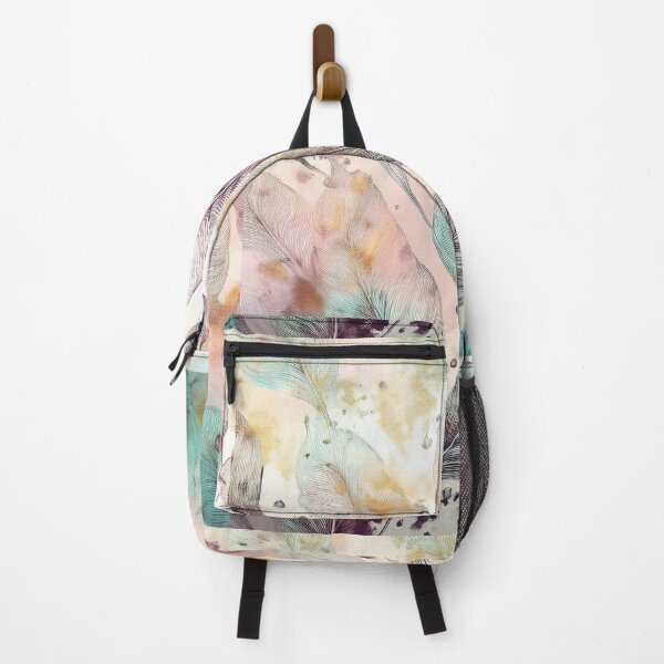 Item preview, Vintage floral leaves in neutral colours, abstract, watercolour designed and sold by navitalidesign.