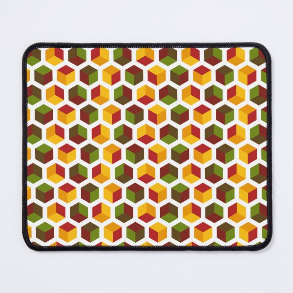 Item preview, Multicolored 3D cubes #4 (Light theme) designed and sold by DesignMixArt.
