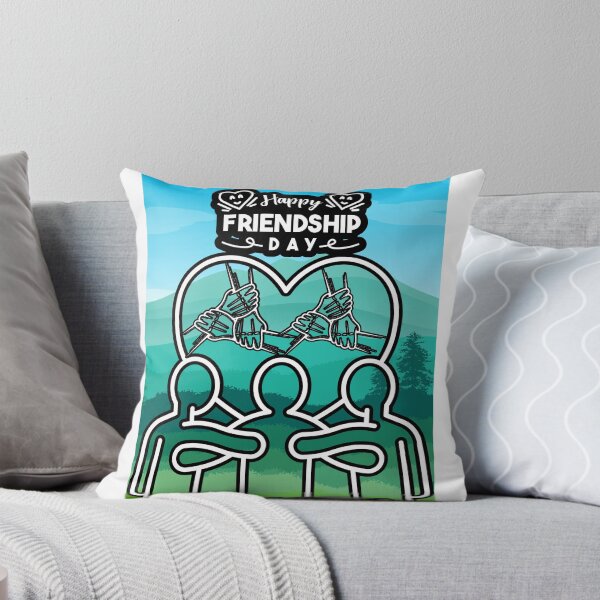 Item preview, HAPPY FRIENDSHIP DAY designed and sold by stickersrafisa.